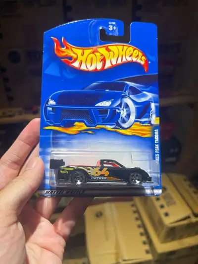 2001 Hot wheels Pikes Peak Toyota Tacoma Racecar Black, View more
