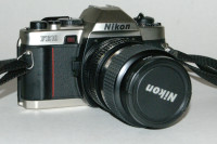 * Nikon FE 10 film camera