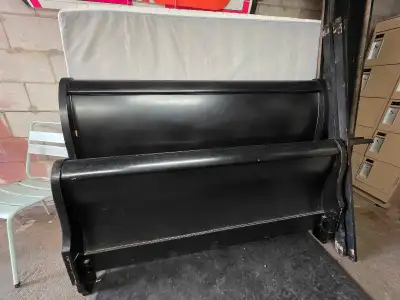 Queen Sleigh Bed frame $100!, View more