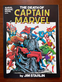 Marvel Graphic Novel #1 “The Death of Captain Marvel”