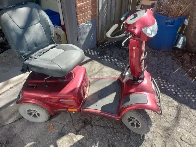 Invacare Meteor mobility scooter-no battery, View more