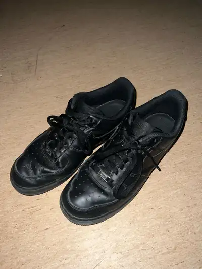 Black Air Force 1’s (Size 9.5), View more