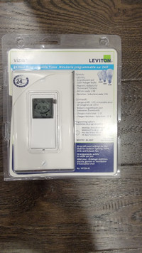 Leviton Vizia Programmable Timer