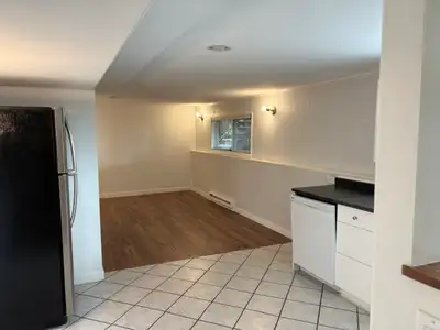 One bedroom and den , utilities included. Private entrance. Yard use limited. Cats welcome. Dogs lim...