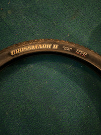 Maxxis cross mark 2 tire. 27.5/650 b. Fast light Xc tire.  