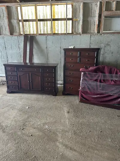 Solid Wood King Bedroom Set, View more