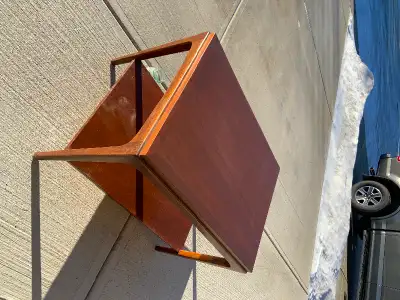 Mid century LANE Rhythm walnut end table, View more