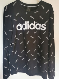 Adidas all over print crewneck/sweater/sweatshirt