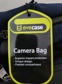 Evecase, Shell DSLR Camera/Laptop Backpack W/raincover-Brand New