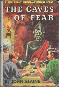RICK BRANT Science-Adventure Book #8: THE CAVES OF FEAR 1951 Hcv