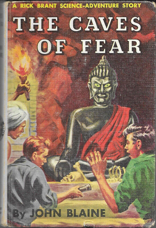 RICK BRANT Science-Adventure Book #8: THE CAVES OF FEAR 1951 Hcv in Children & Young Adult in Ottawa