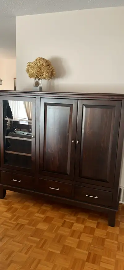 Beautiful wood cabinet, View more