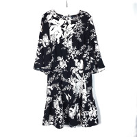 VERO MODA Black and White Floral Midi Dress XL