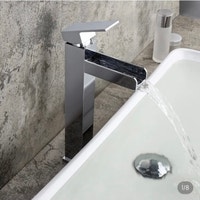Chrome Single Handle Waterfall Bathroom Vessel Sink Faucet Markham / York Region Toronto (GTA) Preview