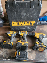 Dewalt drill and impacts