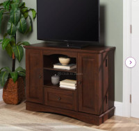 New 48 in. TV Stand with Storage Espresso