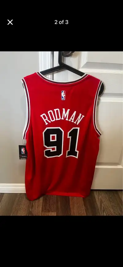 Dennis Rodman Jersey NEW (L), View more