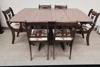 Duncan Phyfe Drop Leaf Table made by Bogdon & Gross, View more