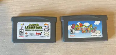 Gameboy Advance Original Game Cartridges - Super Mario, View more