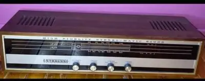 RADIO Strauss  am/fm  60s ou 70s   bois, View more