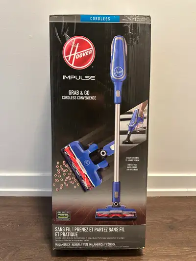 BRAND NEW IN FACTORY SEALED BOX-HOOVER IMPULSE CORDLESS VACUUM, View more