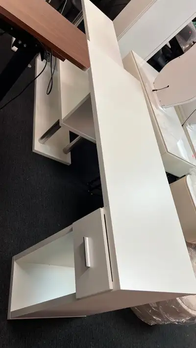 L-Shaped Rotating Computer Desk Home Office Study Workstation wi, View more