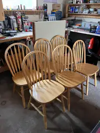 Pine chairs