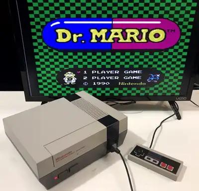 Fully restored NES system with all games, View more