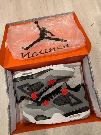 JORDAN RETRO 4 INFRARED POUR HOMME , View more