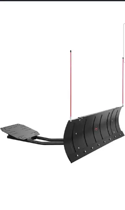 Bran new atv plow 48"-64" still in box comes with harness and tool everything to install on bike $40...