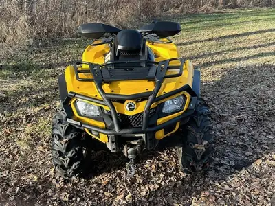 Selling the acreage quad. We purchased this used but stored it in a heated garage since we have owne...