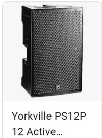 Yorkville ps12p pair $2000 8/10 condition  4400watts