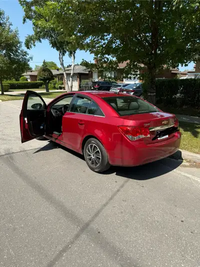 2011 CHEVY CRUZ, RED, CLEAN CARFAX CLEAN, RELIABLE, AFFORDABLE, CHEAP ON GAS CAR IS SOLD AS IS- NO S...