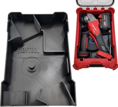 Tidy Tool Liner and Organizer for Milwaukee M18 Grinders models, View more
