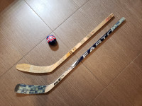 Bâtons de hockey pour enfant (gauche et droit)