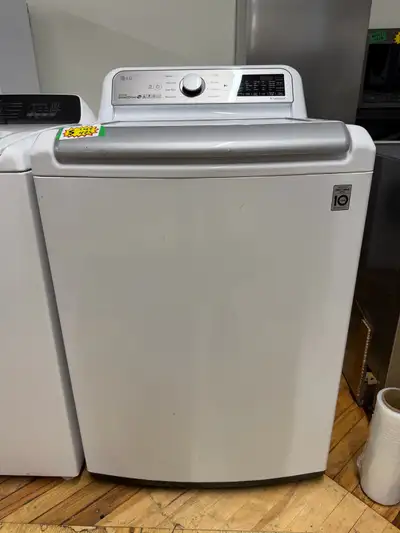  LG white top load washer 2022, View more