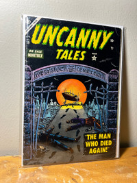 Uncanny Tales #19 4.5 VG+ Golden Age Atlas Pre-code Horror 1954