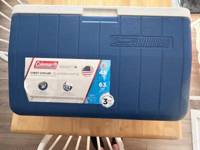 Coleman 48 qt cooler, View more