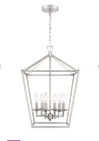Light Dimmable Chandelier - Brand New