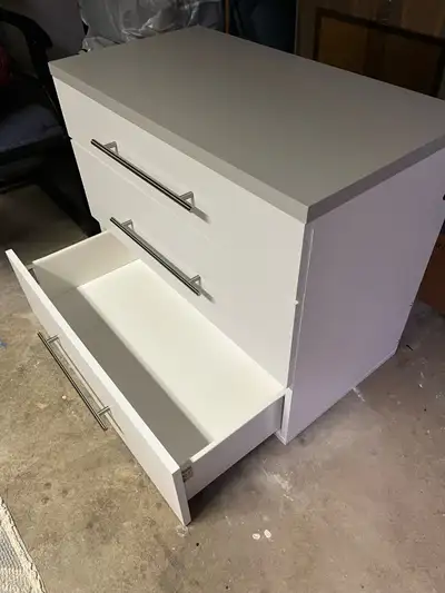 White 3-Drawer Dresser, View more