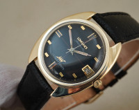 VINTAGE LONGINES ULTRA-CHRON WITH DATE AUTOMATIC 14K GOLD 1967