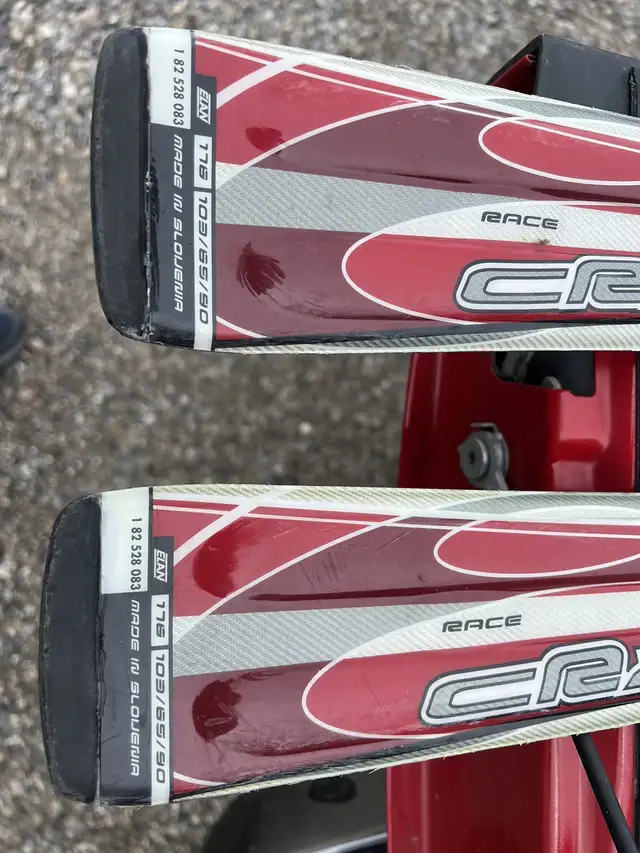 Used Elan 176cm skis with Rossignol Bindings in Ski in Calgary - Image 4