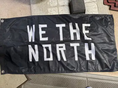 Toronto Raptors We The North flag, View more