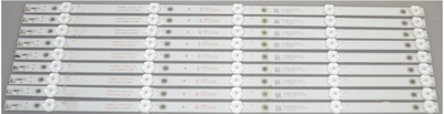 TOSHIBA K500WDC2 LED Backlight Strips (Set of 9) - New, View more