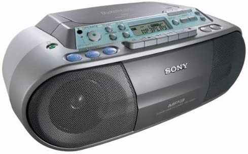 SONY CFD-S03CP - Boombox with AM/FM Radio, CD/MP3 and Cassette in Stereo Systems & Home Theatre in St. Catharines