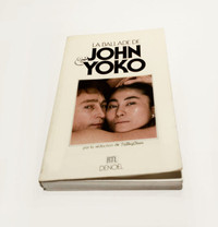 Livre La ballade de John et Yoko  $ 5.00