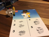 LEGO 1979 Snowman Retired 