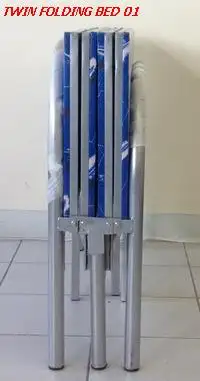 TWIN/SINGLE  FOLDING BED FOR SMALL SPACES READY FOR PICKUP...., View more