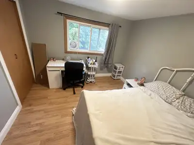 Looking for someone to rent my room in a 3-bedroom, 1-bathroom student apartment located at the corn...