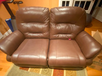 LAZBOY LEATHER COUCH for sale